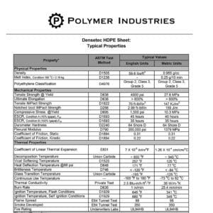 Densetec-High-Density-Polyethelyne-Typical-Properties